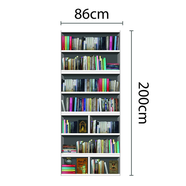 East Urban Home Library Bookshelf Door Sticker & Reviews Wayfair.co.uk